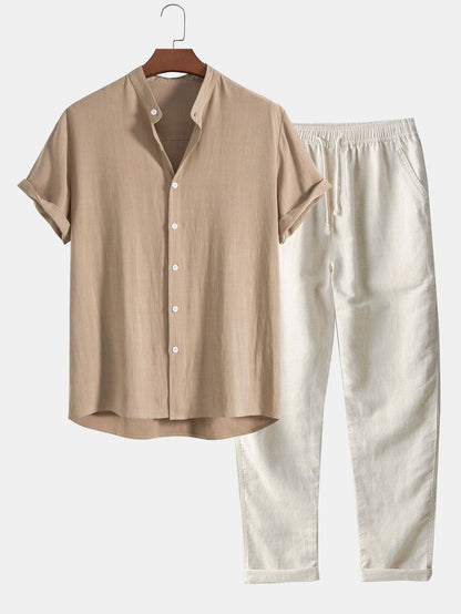 Sergio - Shirt and Pants Linen Set