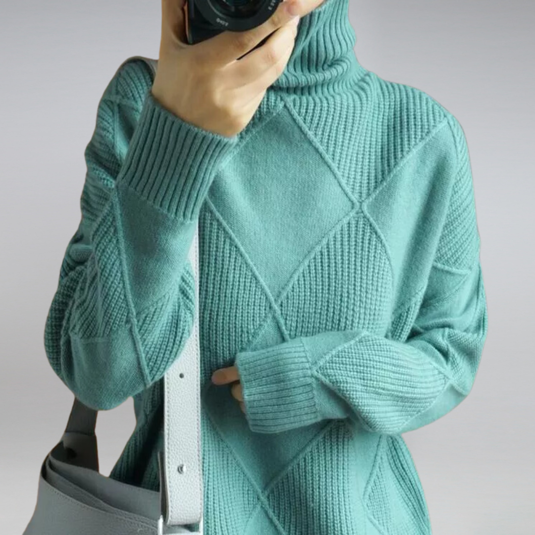 Beatrice™ | Elegant and soft turtleneck sweater