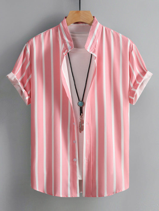 Abrams- Vertical Stripes Casual Shirt