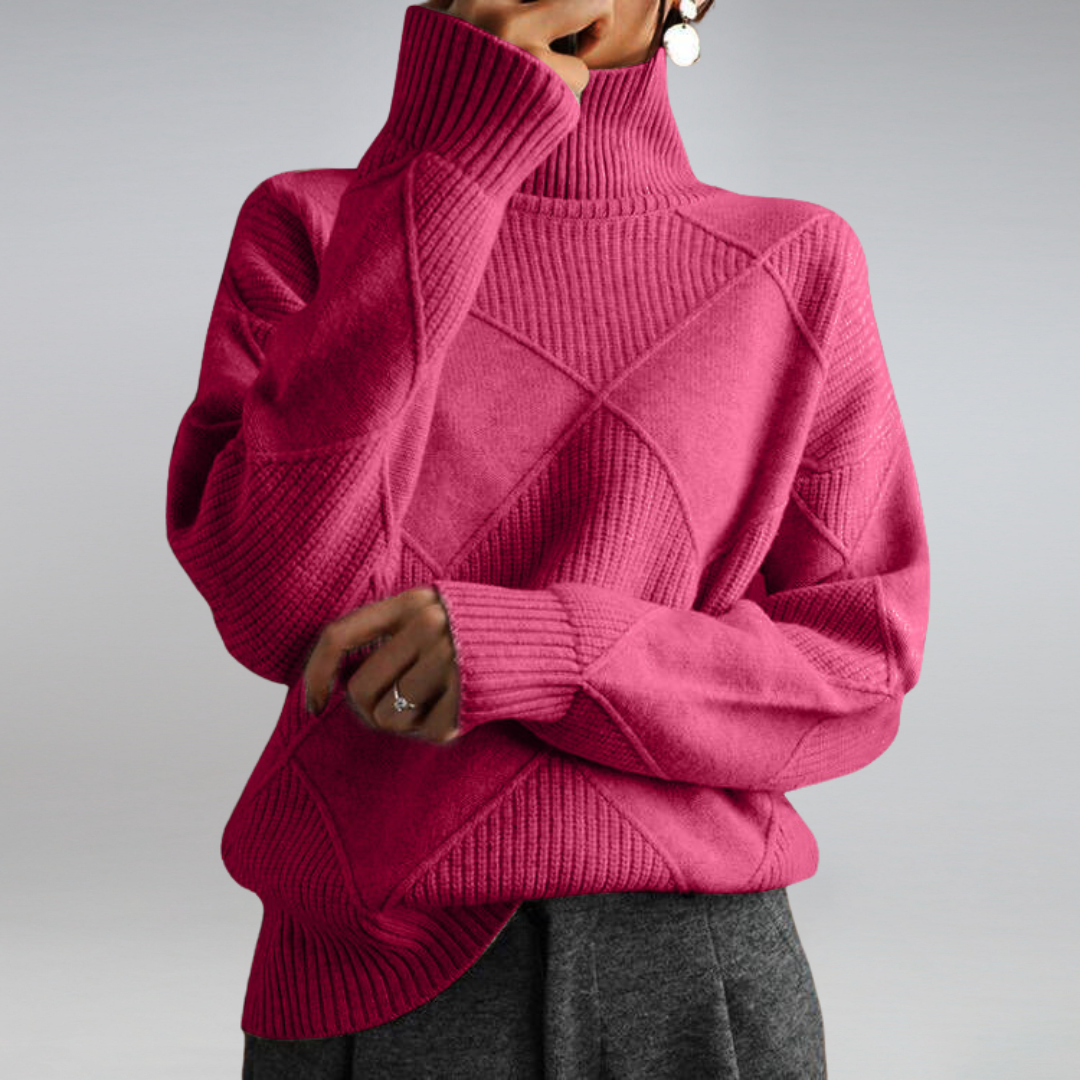 Beatrice™ | Elegant and soft turtleneck sweater