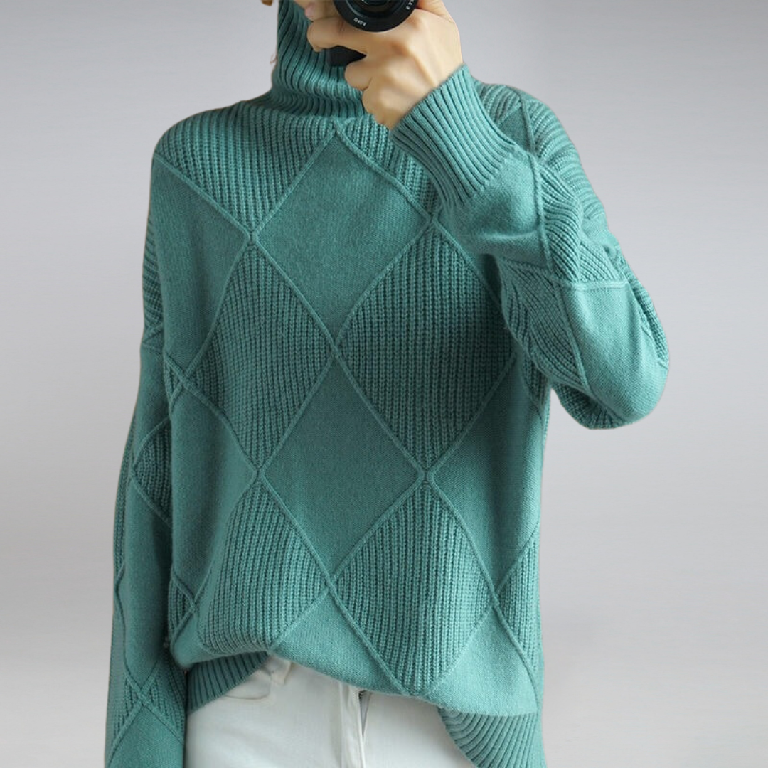 Beatrice™ | Elegant and soft turtleneck sweater