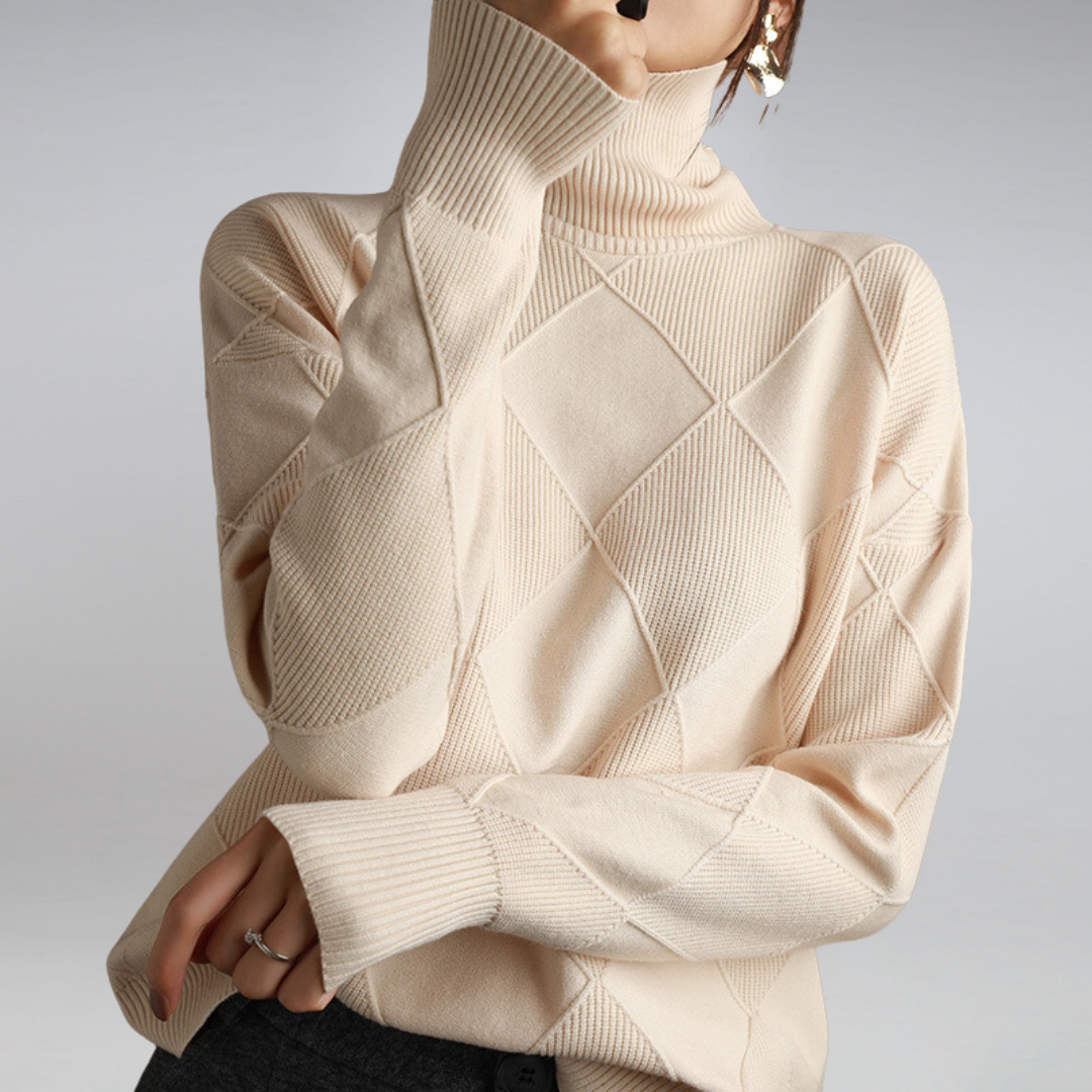 Beatrice™ | Elegant and soft turtleneck sweater