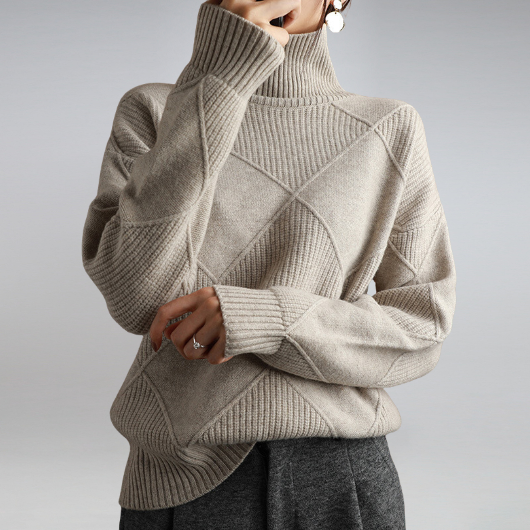 Beatrice™ | Elegant and soft turtleneck sweater