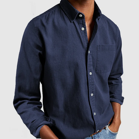 Jake - Men's Casual Long Sleeve Shirt