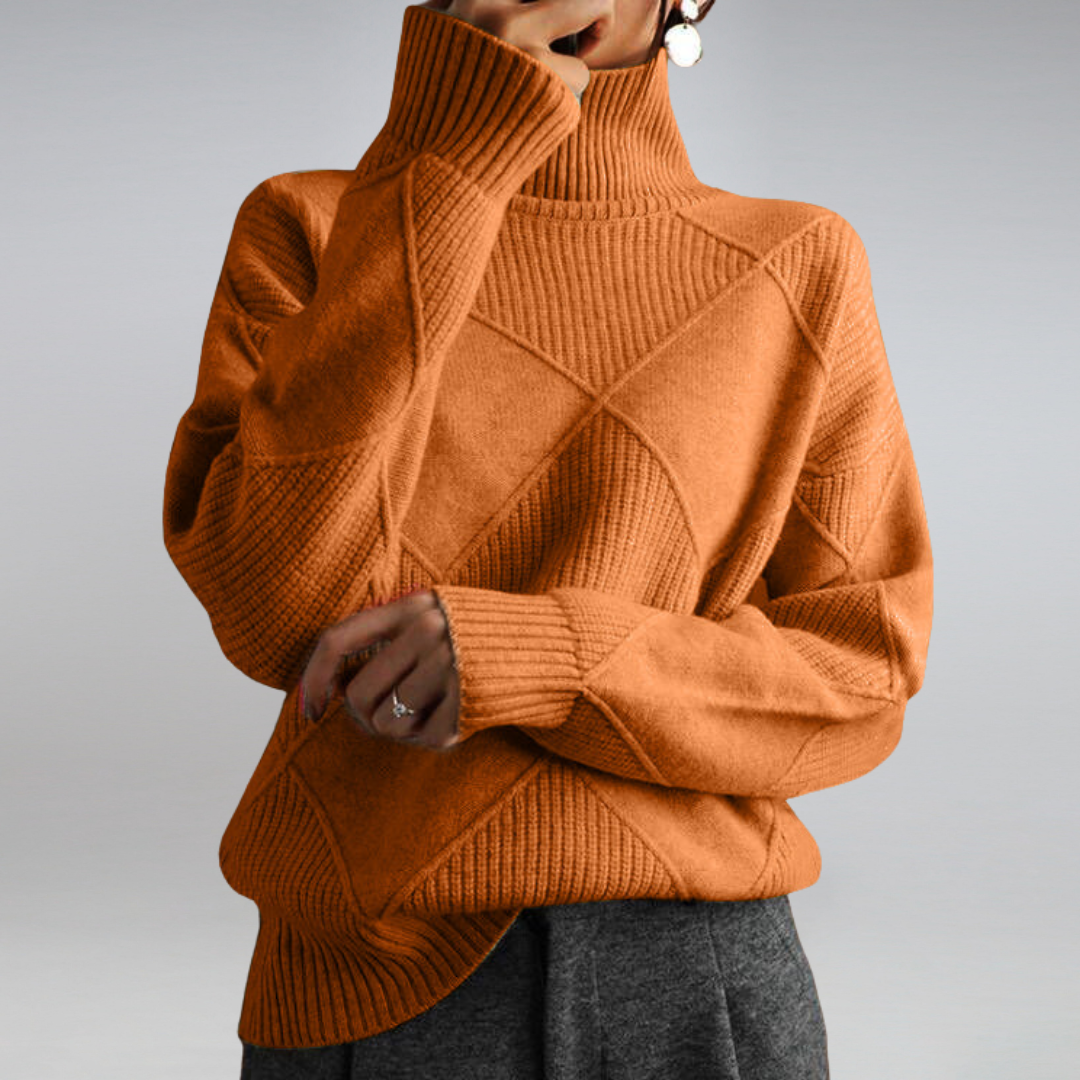 Beatrice™ | Elegant and soft turtleneck sweater