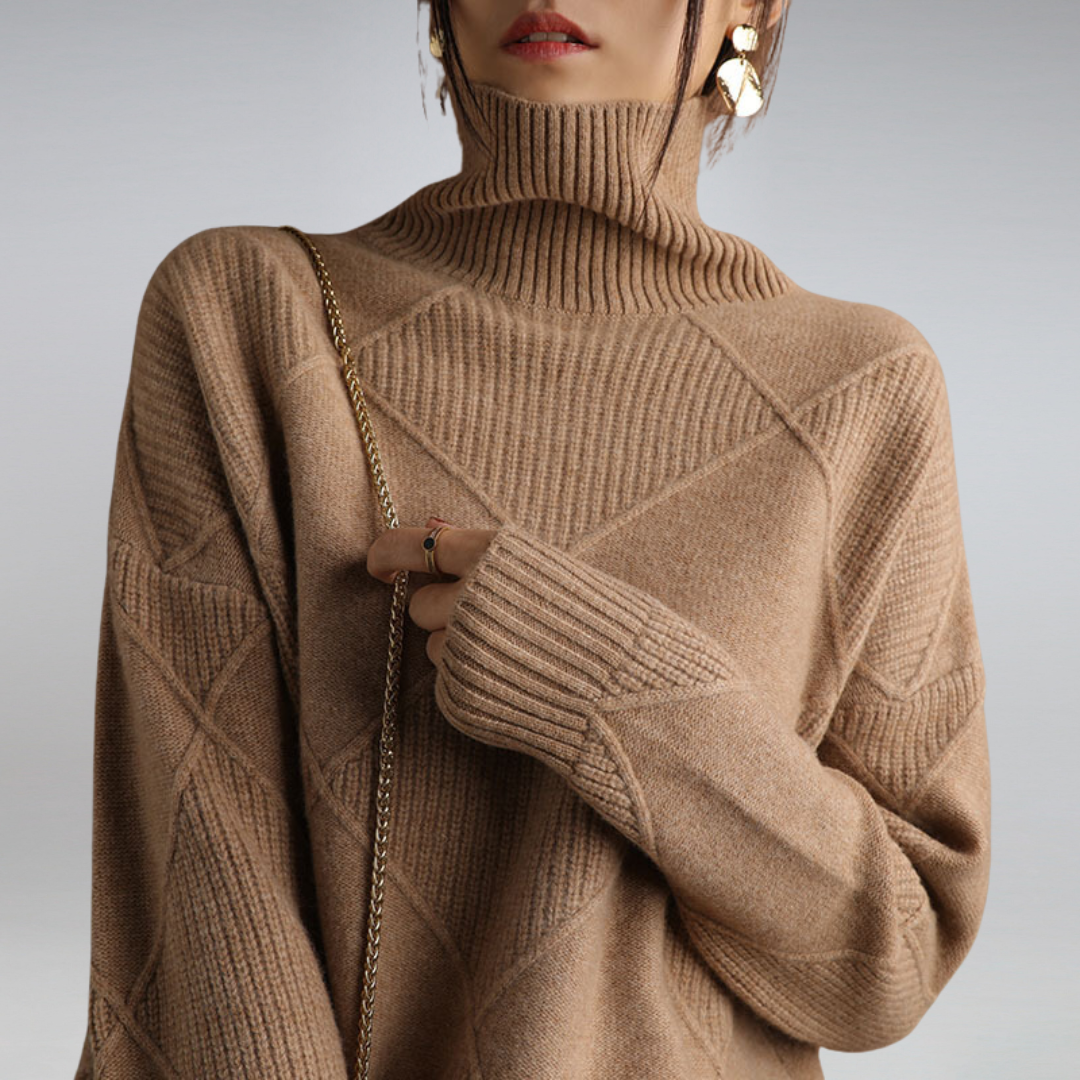 Beatrice™ | Elegant and soft turtleneck sweater